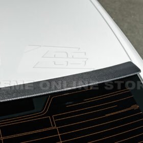 Extreme Online Store CT4 CT4-V Carbon Fiber Rear Roof Top Window Spoiler Kit for CT4-V - Image 17