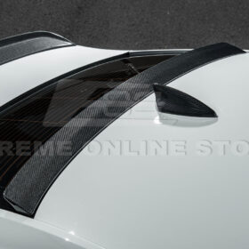 Extreme Online Store CT4 CT4-V Carbon Fiber Rear Roof Top Window Spoiler Kit for CT4-V - Image 19