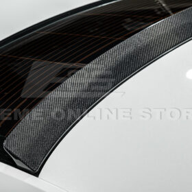 Extreme Online Store CT4 CT4-V Carbon Fiber Rear Roof Top Window Spoiler Kit for CT4-V - Image 20