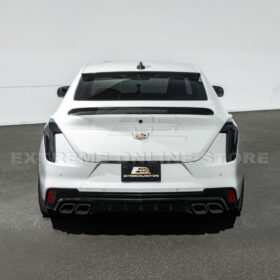 Extreme Online Store CT4 CT4-V Carbon Fiber Rear Roof Top Window Spoiler Kit for CT4-V - Image 7