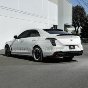 Extreme Online Store CT4 CT4-V Carbon Fiber Rear Roof Top Window Spoiler Kit for CT4-V - Image 4