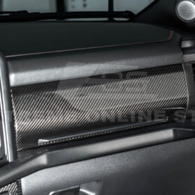 FFP 2021-Up Ford F-150 dry carbon fiber Passenger Side Storage Panel Cover - Image 6