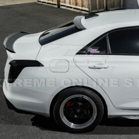 Extreme Online Store CT4 CT4-V Carbon Fiber Rear Roof Top Window Spoiler Kit for CT4-V - Image 11