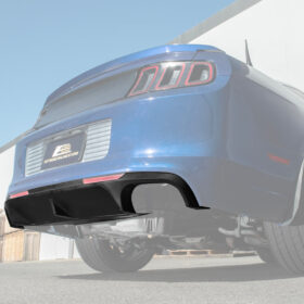 FFP 2013-14 Ford Mustang GT500 Style Rear Bumper Diffuser - Image 3