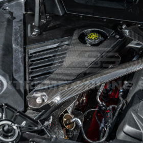 EOS 2024-Up Corvette C8 E-Ray Coupe Factory Style Dry CARBON FIBER Engine Bay Panel - Image 3