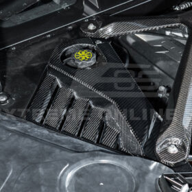 EOS 2024-Up Corvette C8 E-Ray Coupe Factory Style Dry CARBON FIBER Engine Bay Panel - Image 5
