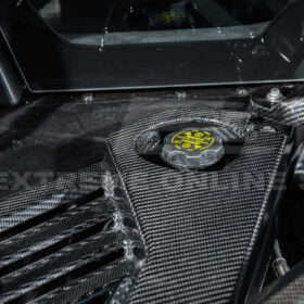 EOS 2024-Up Corvette C8 E-Ray Coupe Factory Style Dry CARBON FIBER Engine Bay Panel - Image 6