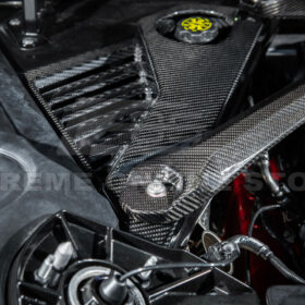 EOS 2024-Up Corvette C8 E-Ray Coupe Factory Style Dry CARBON FIBER Engine Bay Panel - Image 7