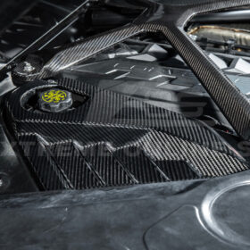 EOS 2024-Up Corvette C8 E-Ray Coupe Factory Style Dry CARBON FIBER Engine Bay Panel - Image 8