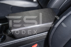 EOS 2020-Up Tesla Model 3 & Y Carbon Fiber Interior Center Armrest Cover - image 4