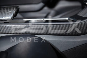 EOS 2020-23 Tesla Model 3 & 20-25Y Carbon Fiber Interior Center Console Shift Sides - image 5