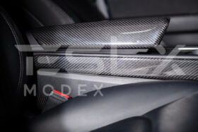 EOS 2020-23 Tesla Model 3 & 20-25Y Carbon Fiber Interior Center Console Shift Sides - image 7
