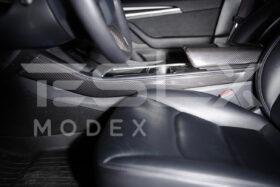 EOS 2020-23 Tesla Model 3 & 20-25Y Carbon Fiber Interior Center Console Shift Sides - image 8