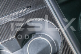 EOS 2020-23 Tesla Model 3 & 20-24 Y Carbon Fiber Interior Center Console Cover - image 4