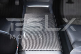 EOS 2020-Up Tesla Model 3 & Y Carbon Fiber Interior Center Armrest Cover - image 5