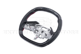 EOS Corvette C8 LED Digital Carbon Steering Wheel - Image 5