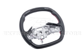 EOS Corvette C8 LED Digital Carbon Steering Wheel - Image 6