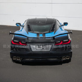 Extreme Online Store Corvette C8 Stingray Rear Bumper & Spoiler Kit [Z06 Conversion Package] - Image 27