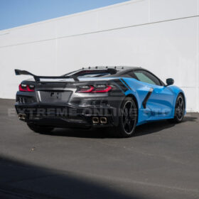 Extreme Online Store Corvette C8 Stingray Rear Bumper & Spoiler Kit [Z06 Conversion Package] - Image 24
