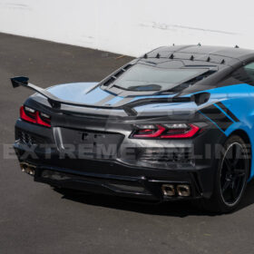 Extreme Online Store Corvette C8 Stingray Rear Bumper & Spoiler Kit [Z06 Conversion Package] - Image 25