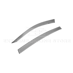 EOS 20-Up Cadillac CT5 Smoke Tinted Side Vent Window Rain Deflectors - Image 5
