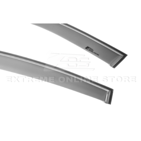 EOS 20-Up Cadillac CT5 Smoke Tinted Side Vent Window Rain Deflectors - Image 9