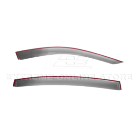 EOS 20-Up Cadillac CT5 Smoke Tinted Side Vent Window Rain Deflectors - Image 6
