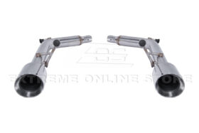 EOS 2007-2014 Infiniti G35 G37 Sedan Muffler Delete Axle Back Dual Burnt Tips Exhaust - Image 10
