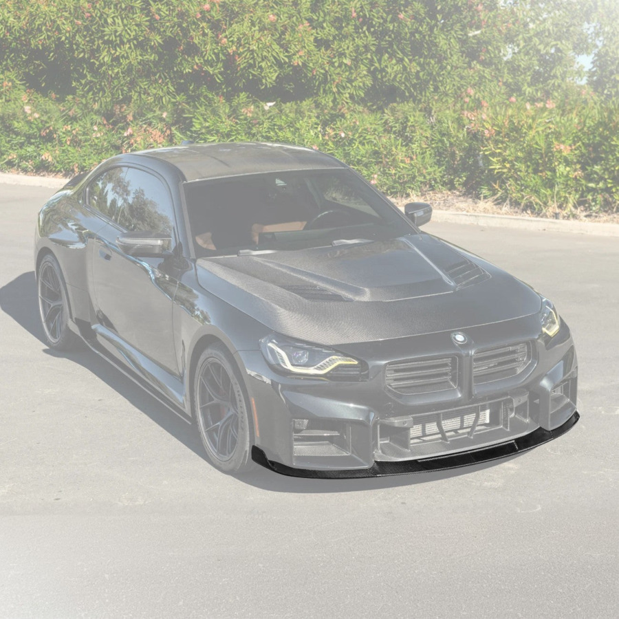 Extreme Online Store G87 M2 TR Style 3PCS Dry Carbon Fiber Front Bumper Splitter Lip for BMW M2