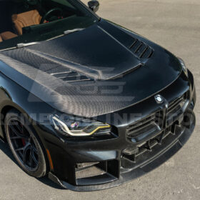 Extreme Online Store G87 M2 TR Style 3PCS Dry Carbon Fiber Front Bumper Splitter Lip for BMW M2 - Image 10