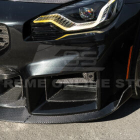 Extreme Online Store G87 M2 TR Style 3PCS Dry Carbon Fiber Front Bumper Splitter Lip for BMW M2 - Image 16