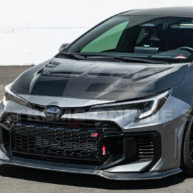 EOS 2023-Up Toyota GR Corolla VRS Style Front Vented Bumper Hood - Image 4