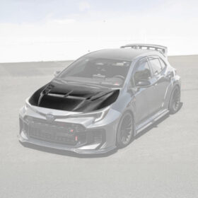 EOS 2023-Up Toyota GR Corolla VRS Style Front Vented Bumper Hood - Image 2