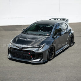 EOS 2023-Up Toyota GR Corolla VRS Style Front Vented Bumper Hood - Image 3