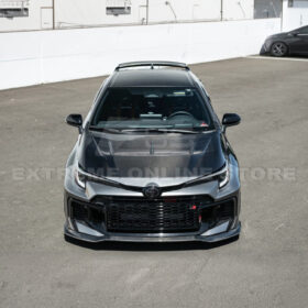EOS 2023-Up Toyota GR Corolla VRS Style Front Vented Bumper Hood - Image 6