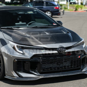 EOS 2023-Up Toyota GR Corolla VRS Style Front Vented Bumper Hood - Image 8