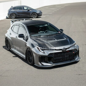 EOS 2023-Up Toyota GR Corolla VRS Style Front Vented Bumper Hood - Image 7