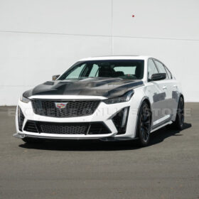 EOS 2022-24 Cadillac CT5-V Blackwing Dry Carbon Fiber Front Upper & Lower Grille Trim - Image 4