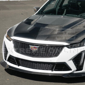 EOS 2022-24 Cadillac CT5-V Blackwing Dry Carbon Fiber Front Upper & Lower Grille Trim - Image 5
