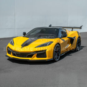 EOS Corvette C8 Z06 / E-Ray DRY CARBON FIBER Front Splitter [Z07 Package] - image 4