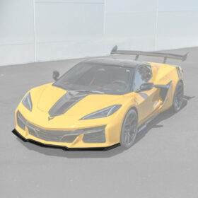 EOS Corvette C8 Z06 / E-Ray DRY CARBON FIBER Front Splitter [Z07 Package] - image 3