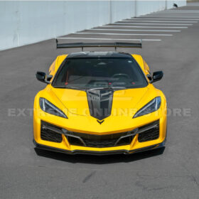 EOS Corvette C8 Z06 / E-Ray DRY CARBON FIBER Front Splitter [Z07 Package] - image 7