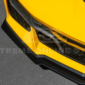 EOS Corvette C8 Z06 / E-Ray DRY CARBON FIBER Front Splitter [Z07 Package] - image 14