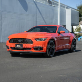 FFP 2015-17 Ford Mustang DRY CARBON FIBER Front Bumper Fog Light Eyebrow Trim Pair - Image 3