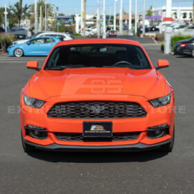 FFP 2015-17 Ford Mustang DRY CARBON FIBER Front Bumper Fog Light Eyebrow Trim Pair - Image 6