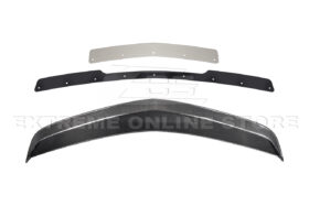 EOS 2016-19 Cadillac CTS-V Carbon Fiber Rear Trunk Wing Wickerbill Spoiler - Image 9