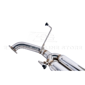 Extreme Online Store Subaru WRX Boso Muffler Delete Quad Burnt Tips Axle Back Exhaust - Image 7