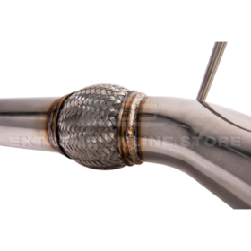 EOS 2022-Up Honda Civic 1.5T Catted Downpipe Front Pipe - Image 9