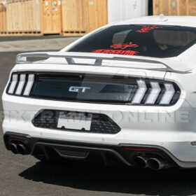 FFP 2015-23 Ford Mustang Rear License Plate Frame Trim Cover - Image 9