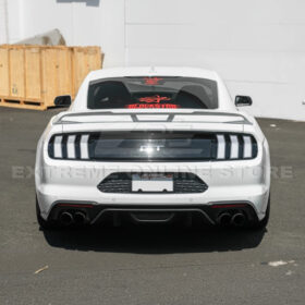 FFP 2015-23 Ford Mustang Rear License Plate Frame Trim Cover - Image 7